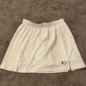 Champion white skirt skort M